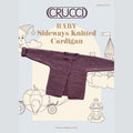 Crucci Baby Sideways Knitted Cardigan