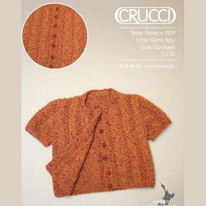 Crucci Little Gems Lace Cardigan