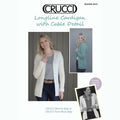 Crucci Women's Longline Cardigan with Cable