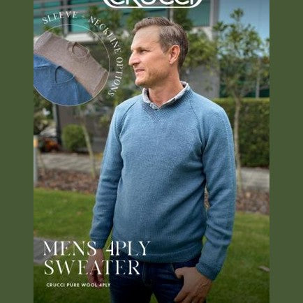 Crucci Mens 4ply Sweater