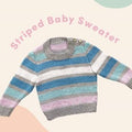 Crucci 4ply Baby Striped Sweater