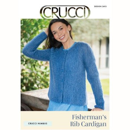 Crucci Women's Fisherman's Rib Cardigan