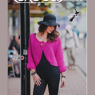 Crucci Ladies Garter Stitch Bolero