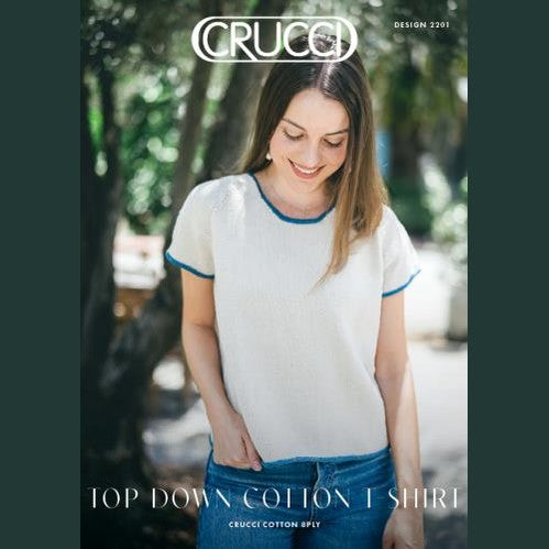 Crucci Top Down Cotton T-Shirt