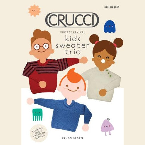 Crucci Vintage Revival Kids Sweater Trio