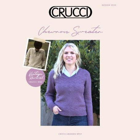 Crucci Women's Chevron Sweater