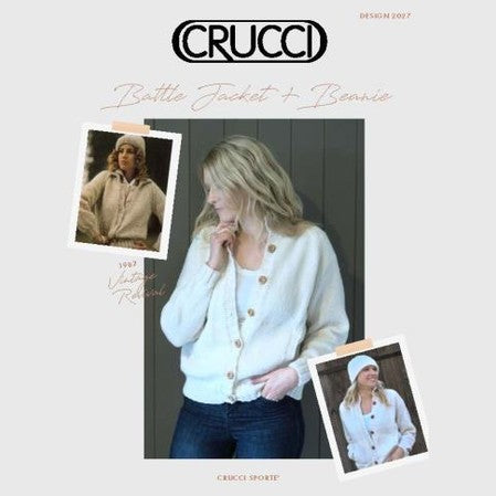 Crucci Women's Battle Jacket & Beanie