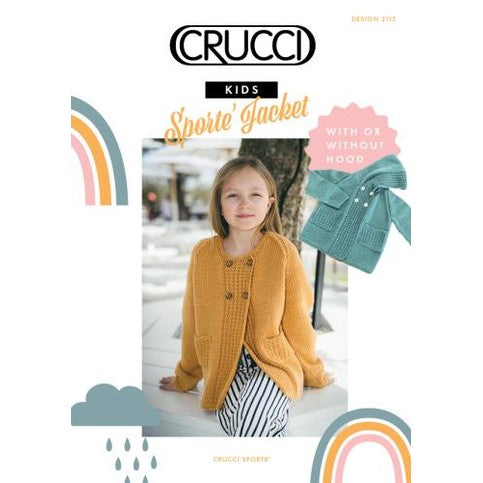 Crucci Kids Sporte Jacket with or without Hood