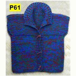 Countrywide Yarns Opals Toddler's Sleeveless Vest